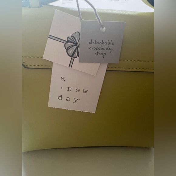 A New Day Crossbody Bag (Neon Green- Yellow NWT) - Picture 8 of 8